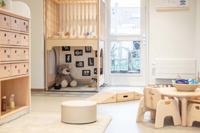 Speel- en ontspanhoekjes bij Kindergarden